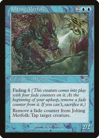 Jolting Merfolk [Nemesis] | Fandemonia Ltd
