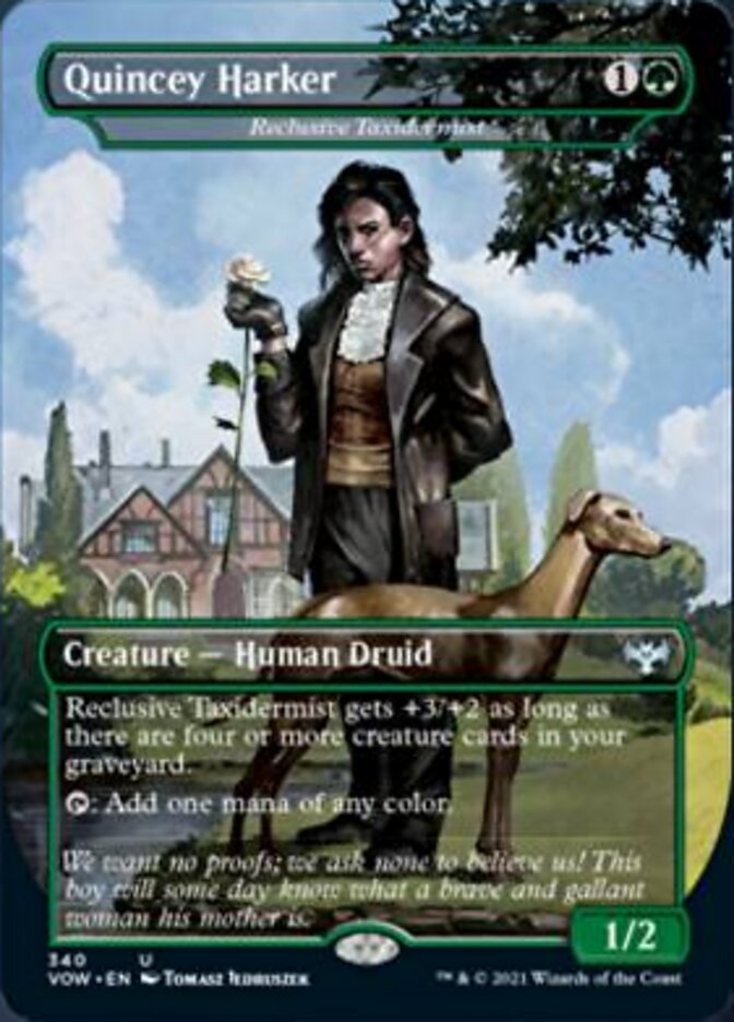 Reclusive Taxidermist - Quincey Harker [Innistrad: Crimson Vow] | Fandemonia Ltd