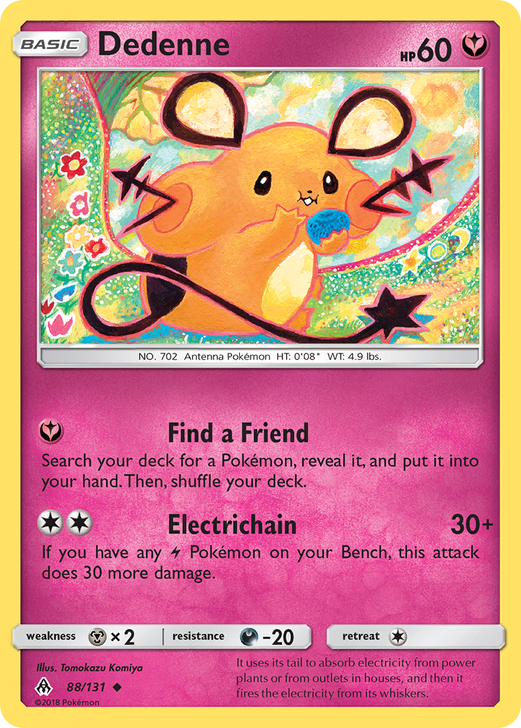 Dedenne (88/131) [Sun & Moon: Forbidden Light] | Fandemonia Ltd