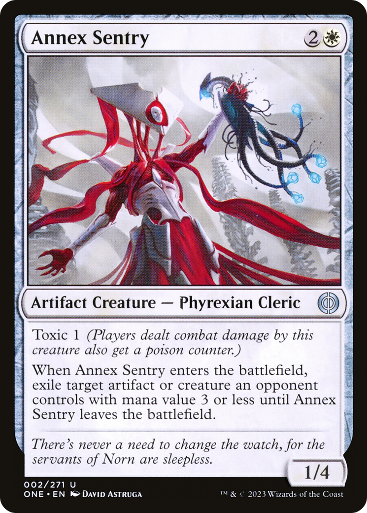 Annex Sentry [Phyrexia: All Will Be One] | Fandemonia Ltd