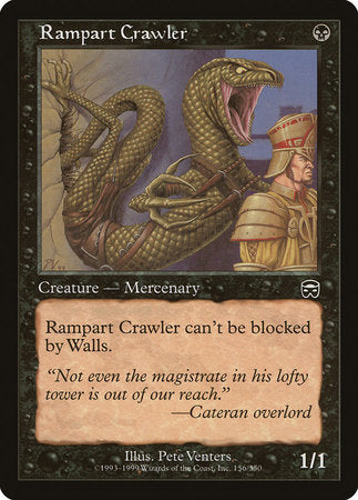 Rampart Crawler [Mercadian Masques] | Fandemonia Ltd
