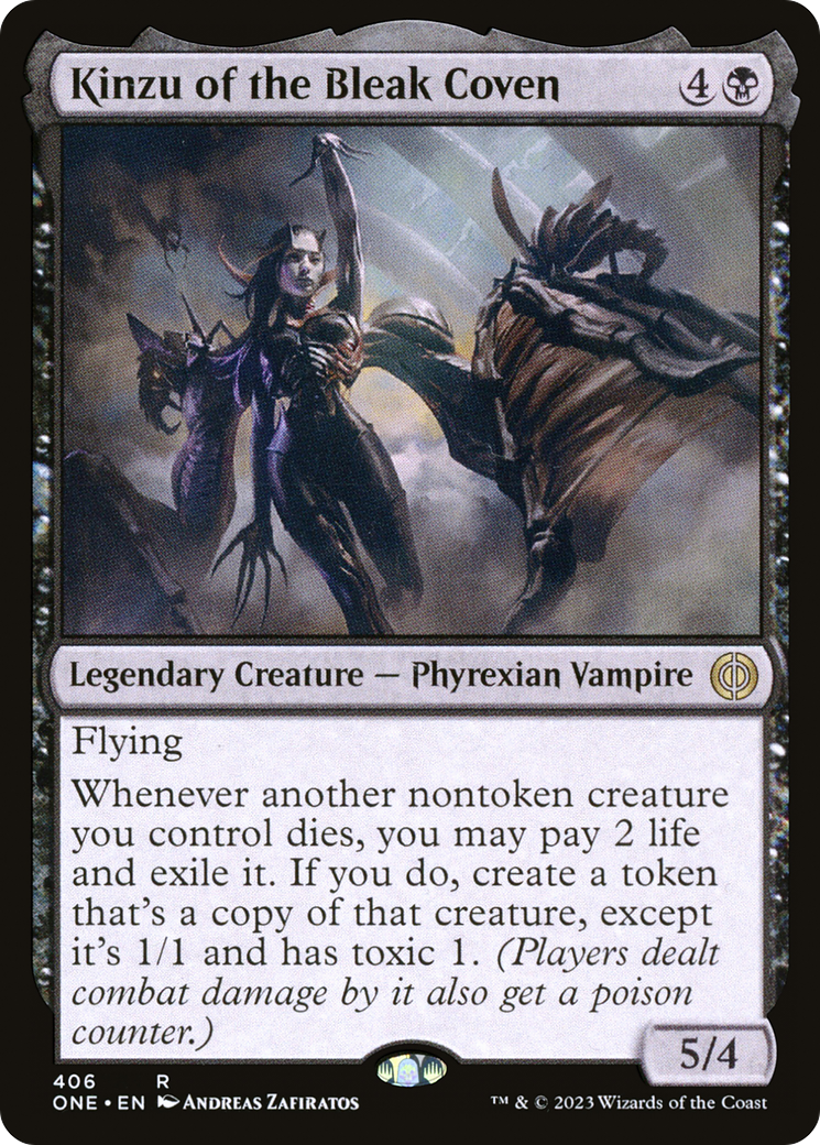 Kinzu of the Bleak Coven [Phyrexia: All Will Be One] | Fandemonia Ltd