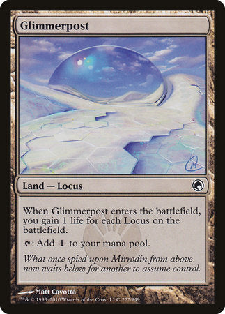 Glimmerpost [Scars of Mirrodin] | Fandemonia Ltd