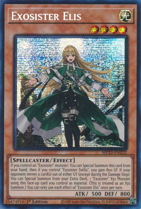 Exosister Elis [MP23-EN252] Prismatic Secret Rare | Fandemonia Ltd