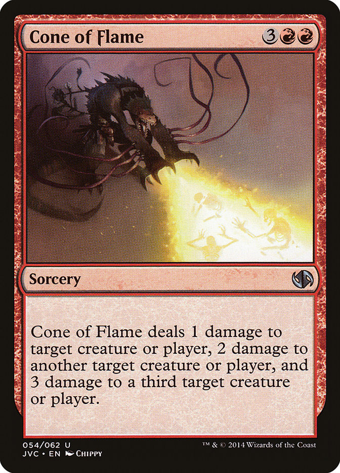 Cone of Flame [Duel Decks Anthology] | Fandemonia Ltd