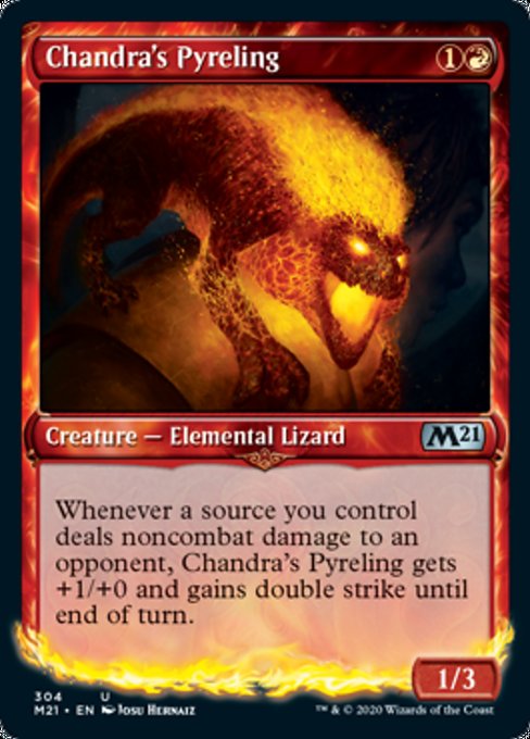 Chandra's Pyreling (Showcase) [Core Set 2021] | Fandemonia Ltd