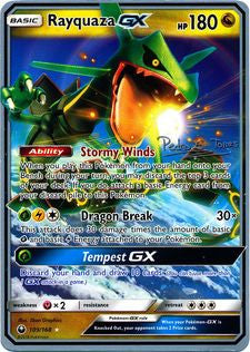 Rayquaza GX (109/168) (Dragones y Sombras - Pedro Eugenio Torres) [World Championships 2018] | Fandemonia Ltd