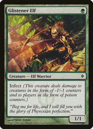 Glistener Elf [New Phyrexia] | Fandemonia Ltd