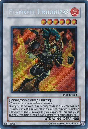 Flamvell Uruquizas [HA01-EN024] Secret Rare | Fandemonia Ltd