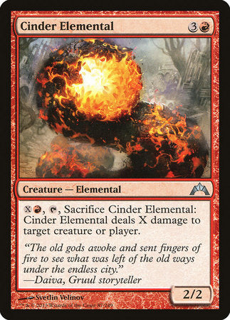 Cinder Elemental [Gatecrash] | Fandemonia Ltd