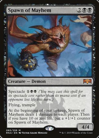 Spawn of Mayhem [Ravnica Allegiance] | Fandemonia Ltd