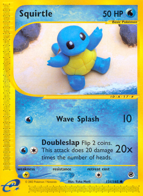 Squirtle (131/165) [Expedition: Base Set] | Fandemonia Ltd