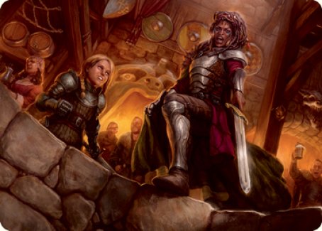 Veteran Dungeoneer Art Card [Dungeons & Dragons: Adventures in the Forgotten Realms Art Series] | Fandemonia Ltd