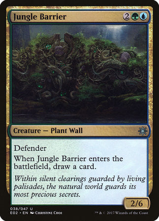 Jungle Barrier [Explorers of Ixalan] | Fandemonia Ltd