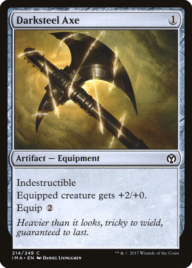 Darksteel Axe [Iconic Masters] | Fandemonia Ltd