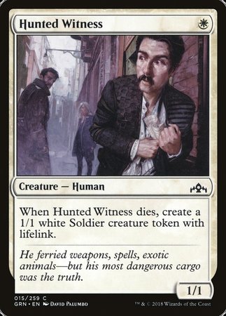 Hunted Witness [Guilds of Ravnica] | Fandemonia Ltd