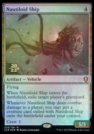 Nautiloid Ship [Commander Legends: Battle for Baldur's Gate Prerelease Promos] | Fandemonia Ltd