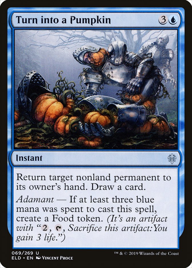 Turn into a Pumpkin [Throne of Eldraine] | Fandemonia Ltd