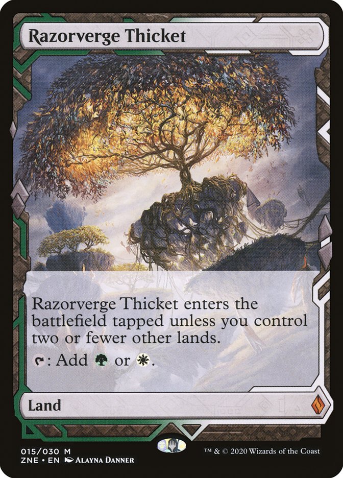 Razorverge Thicket [Zendikar Rising Expeditions] | Fandemonia Ltd