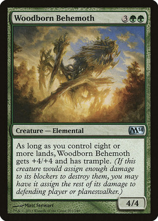 Woodborn Behemoth [Magic 2014] | Fandemonia Ltd