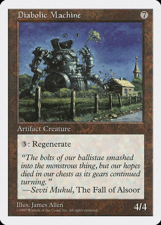 Diabolic Machine [Fifth Edition] | Fandemonia Ltd