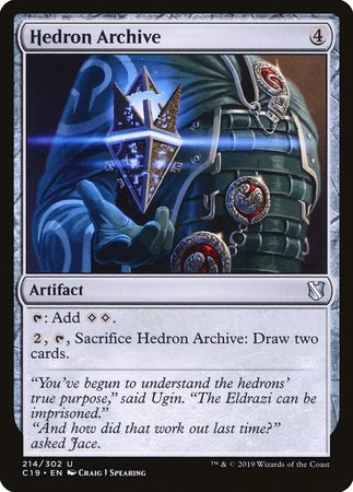 Hedron Archive [Commander 2019] | Fandemonia Ltd