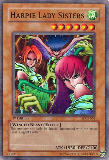 Harpie Lady Sisters [MRD-009] Super Rare | Fandemonia Ltd