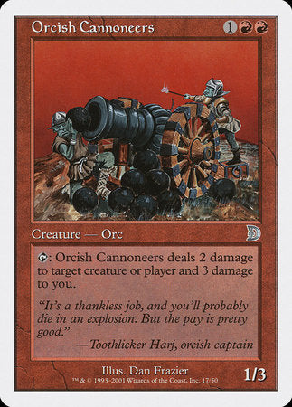 Orcish Cannoneers [Deckmasters] | Fandemonia Ltd