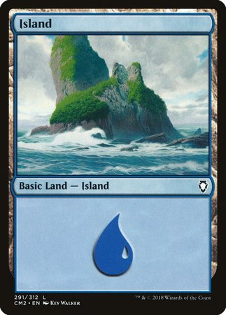 Island (291) [Commander Anthology Volume II] | Fandemonia Ltd