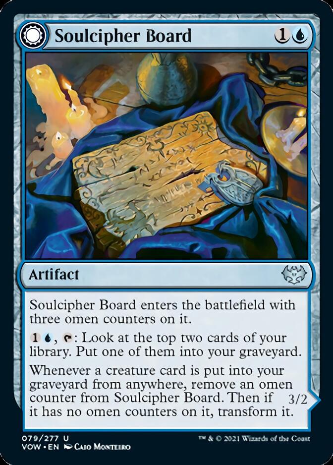 Soulcipher Board // Cipherbound Spirit [Innistrad: Crimson Vow] | Fandemonia Ltd