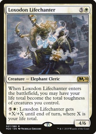 Loxodon Lifechanter [Core Set 2020 Promos] | Fandemonia Ltd