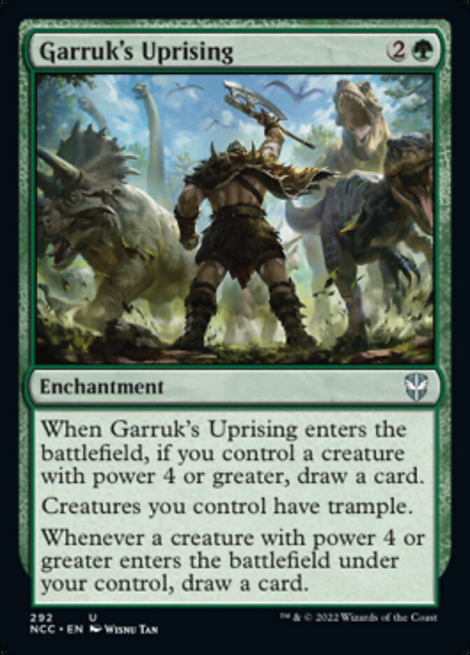 Garruk's Uprising [Streets of New Capenna Commander] | Fandemonia Ltd