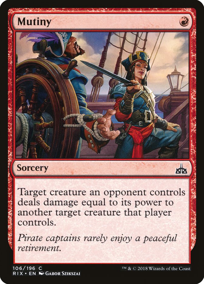 Mutiny [Rivals of Ixalan] | Fandemonia Ltd
