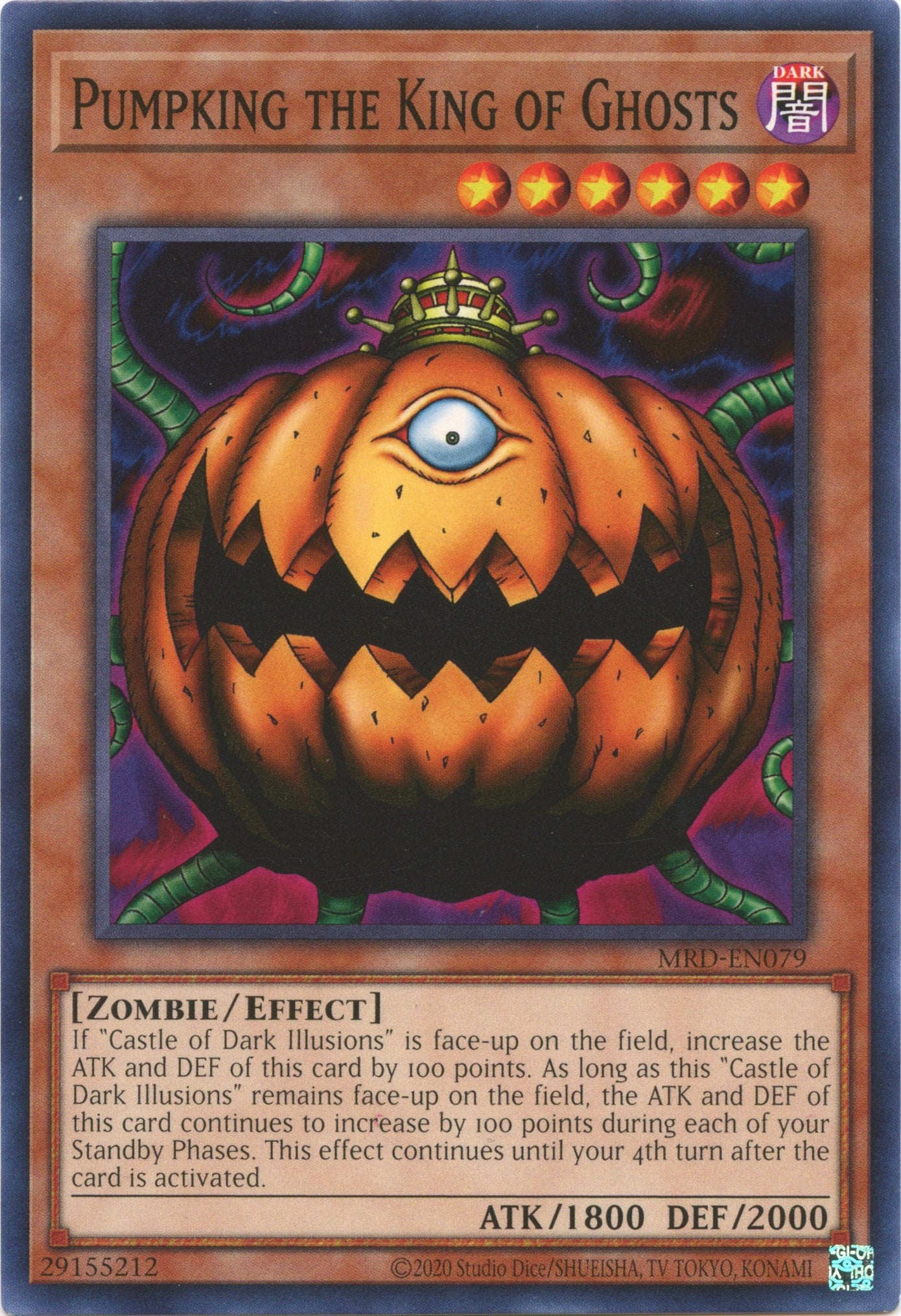 Pumpking the King of Ghosts (25th Anniversary) [MRD-EN079] Common | Fandemonia Ltd