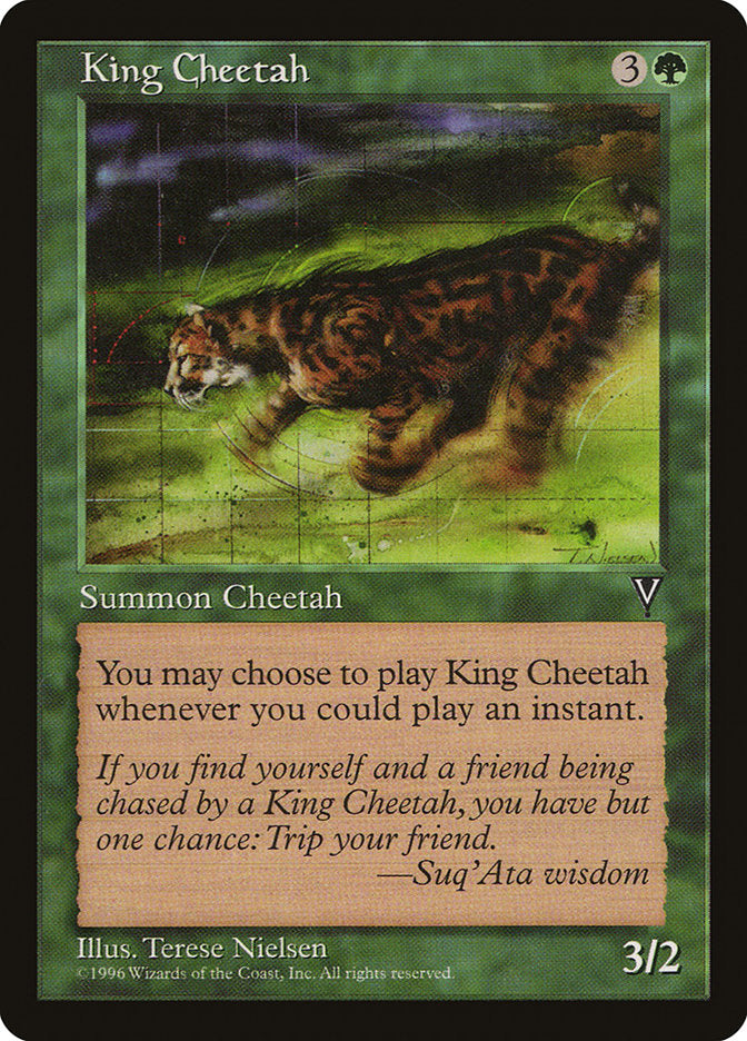 King Cheetah [Visions] | Fandemonia Ltd