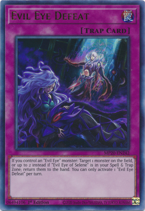Evil Eye Defeat [MP20-EN242] Ultra Rare | Fandemonia Ltd