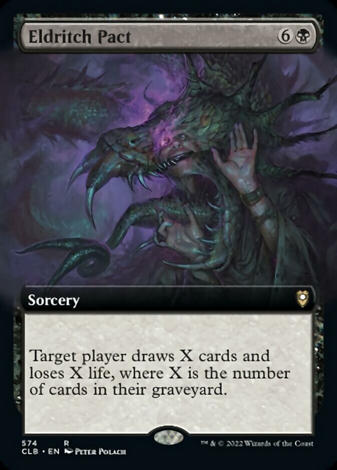 Eldritch Pact (Extended Art) [Commander Legends: Battle for Baldur's Gate] | Fandemonia Ltd