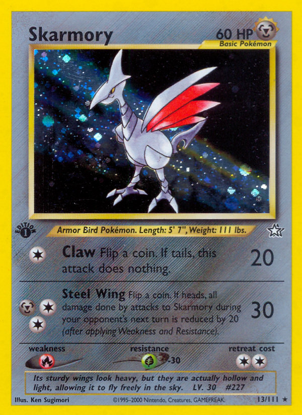 Skarmory (13/111) [Neo Genesis 1st Edition] | Fandemonia Ltd