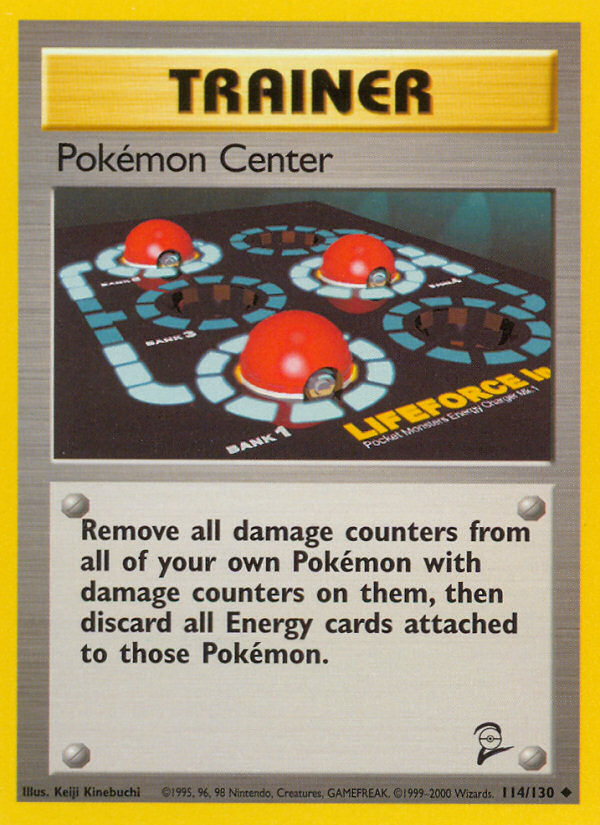Pokemon Center (114/130) [Base Set 2] | Fandemonia Ltd