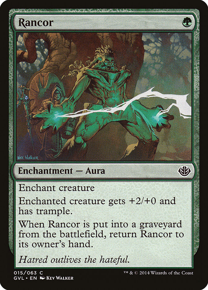Rancor (Garruk vs. Liliana) [Duel Decks Anthology] | Fandemonia Ltd