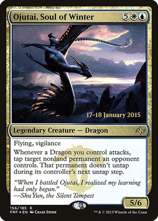 Ojutai, Soul of Winter [Fate Reforged Promos] | Fandemonia Ltd