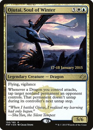 Ojutai, Soul of Winter [Fate Reforged Promos] | Fandemonia Ltd