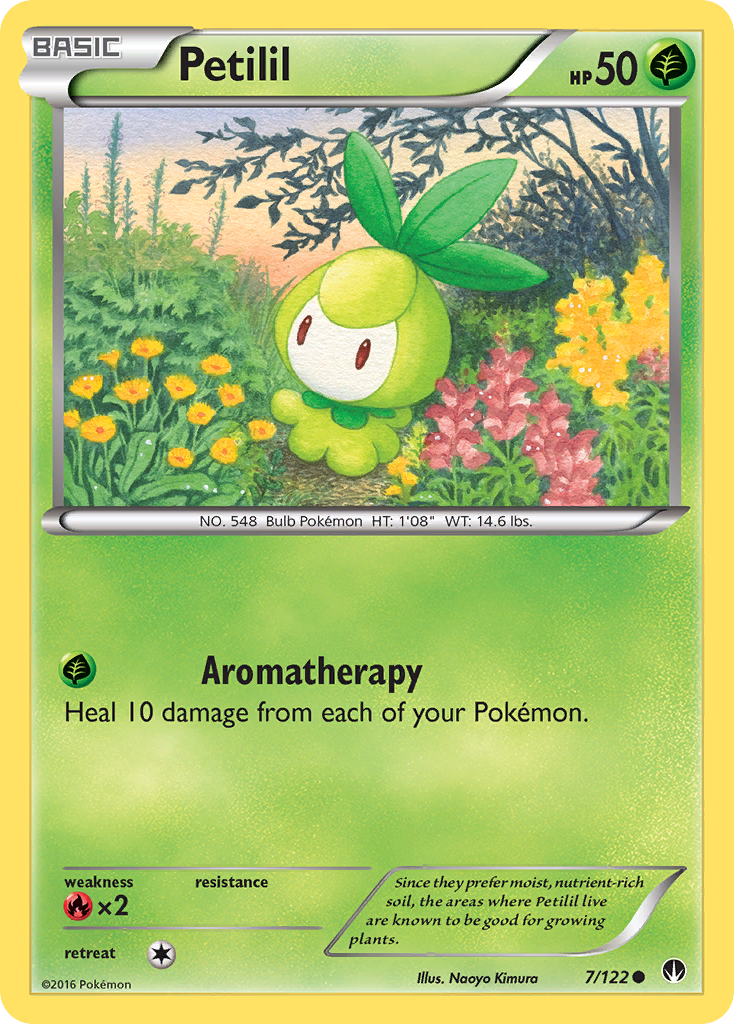 Petilil (7/122) [XY: BREAKpoint] | Fandemonia Ltd