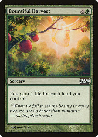 Bountiful Harvest [Magic 2013] | Fandemonia Ltd