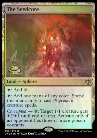 The Seedcore [Phyrexia: All Will Be One Prerelease Promos] | Fandemonia Ltd