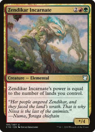 Zendikar Incarnate [Commander 2018] | Fandemonia Ltd