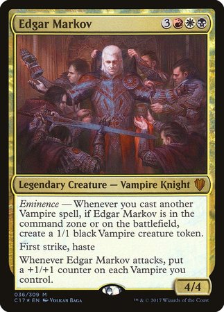 Edgar Markov [Commander 2017] | Fandemonia Ltd