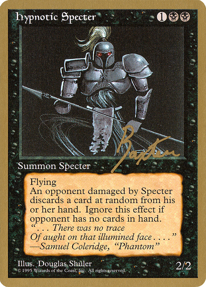 Hypnotic Specter (George Baxter) [Pro Tour Collector Set] | Fandemonia Ltd