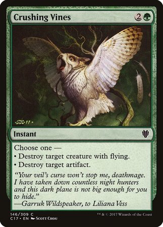 Crushing Vines [Commander 2017] | Fandemonia Ltd