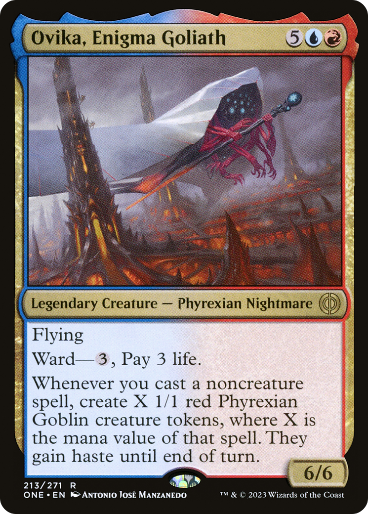 Ovika, Enigma Goliath [Phyrexia: All Will Be One] | Fandemonia Ltd